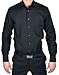 Produktbild MARVELIS Comfort Fit Herren Hemd Langarm Popeline- Gr. 45, Schwarz
