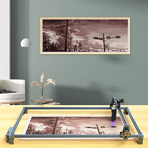 Image of SCULPFUN Engraving Area Expansion Kit for S6 /S6pro /S9 Laser Engraving Machine, The Engraving Area is Expanded to 410 x 950mm, High Precision Matching, Quick Assembly