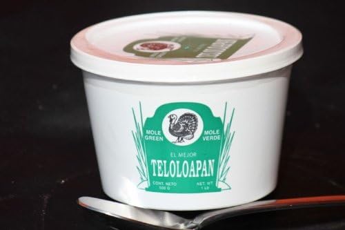 Green Mole - Mole Verde - El Mejor Teloloapan Brand (1lb Tub) 16 oz.