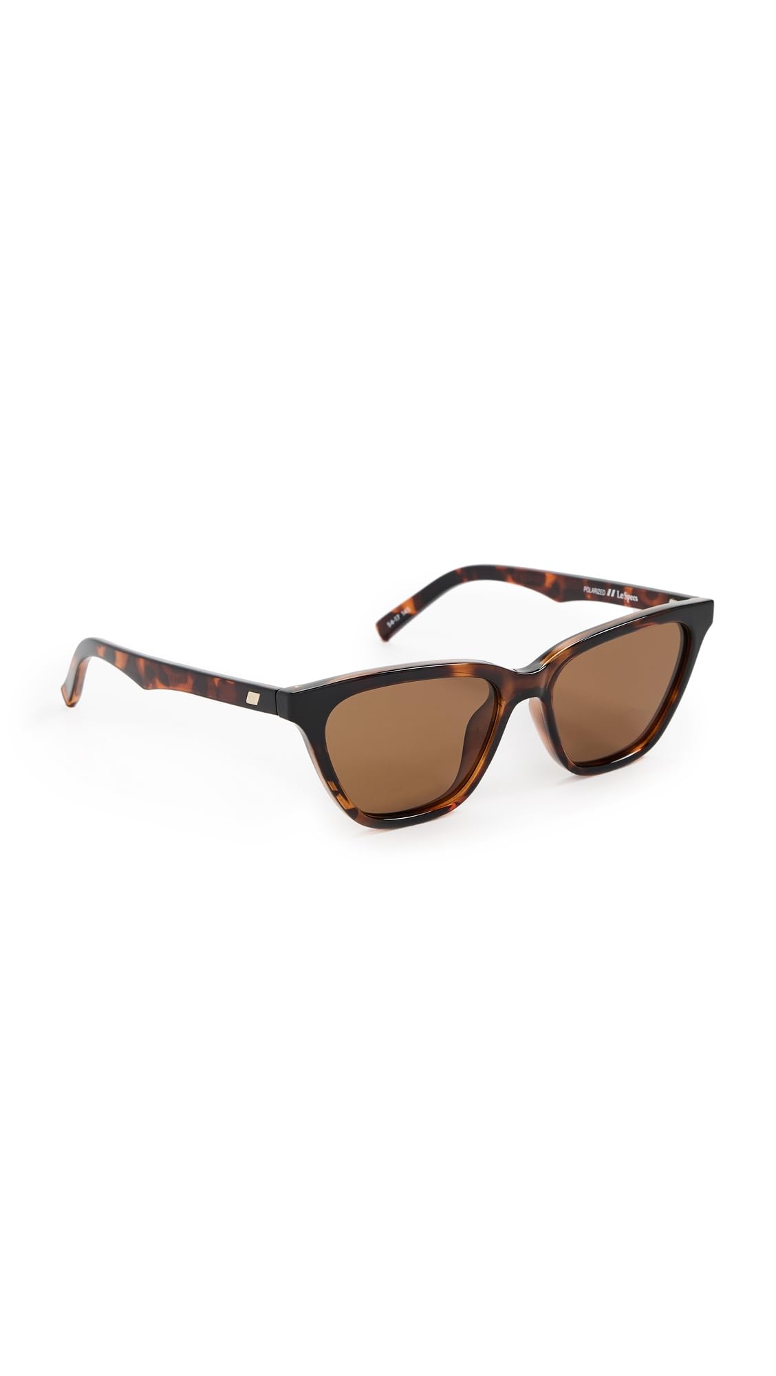 Le Specs UNFAITHFUL BLACK - Sonnenbrille für Damen Rechteckige Rahmenform mit hohem UV-Schutz LSP2352155