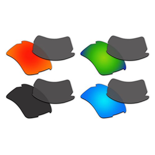 4 Pair Replacement Polarized Lenses for Oakley Flak 2.0 XL Sunglasses Pack P14