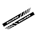 Coche retrovisor espejo Pegatinas para Ralliart Lancer EX Asx COLT COMPETENCIA DELICA ECLIPSE EVOLUCIÓN X Outlander (Color Name : For Eclipse)