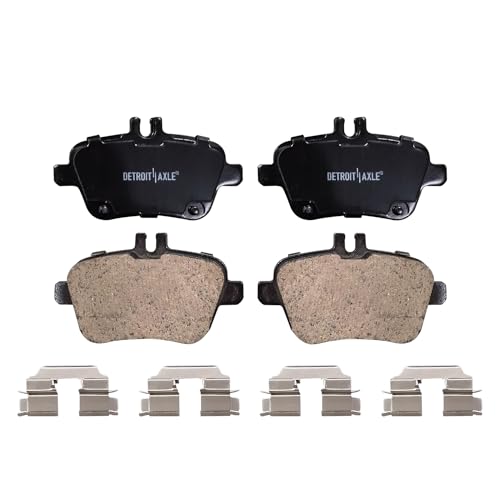 Image of Detroit Axle - Rear Brake Pads for INFINITI QX30 Mercedes-Benz SLK350