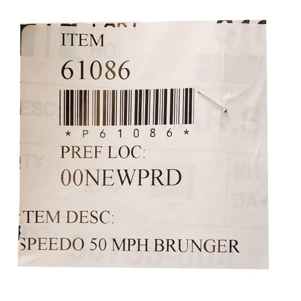 Teleflex Boat Speedometer Gauge 61086 | Hurricane Series 50 MPH