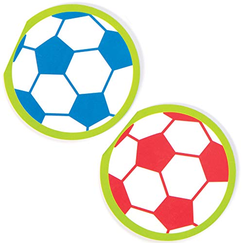 Baker Ross AC896 voetbalmemoblokken (pakket van 8) Feestartikelen voor kinderen om te schrijven en te tekenen - Image 4