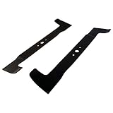  RocwooD Mulchen Rotary Blade-Set Passend für Castel Garden 101,6 cm Twin Cut Jünger hf2415sb 102
