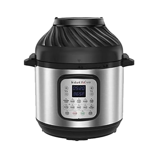 6 pentole multiuso per cottura versatile 2 Instant Pot Duo Crisp 11-in-1 5.7 L