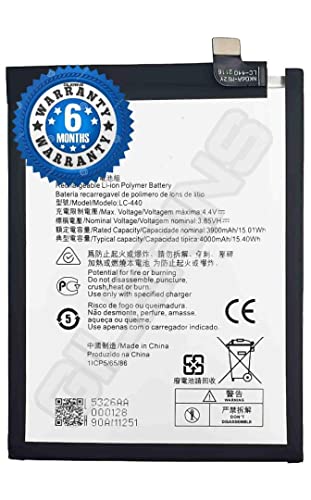 Image of Original LC440 Battery for Nokia 5.3 TA-1234 TA-1223 TA-1227 TA-1229 Battrey with 6 Month Warranty and high Capacity Battery Backup (for Nokia LC440)