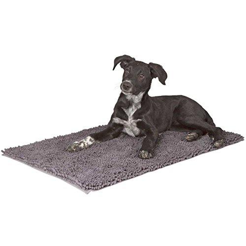 Kerbl Pet Superbed Schmutzfangmatte, grau, 80x50 cm