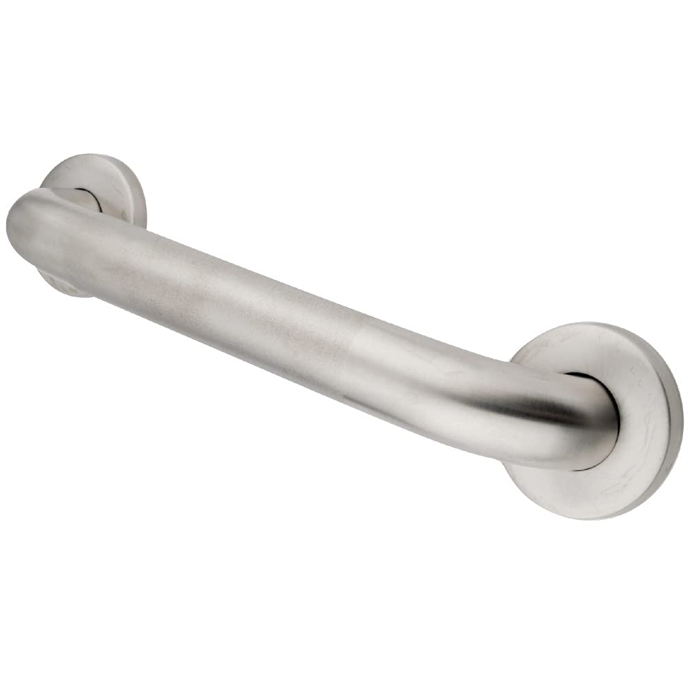 Kingston Brass GB1236CT Designer Trimscape Concealed Flange Textured ADA 36-Inch Grab Bar with 1.5-Inch Outer Diameter, Stainless Steel