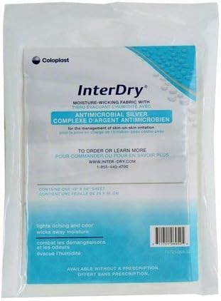 627910 - InterDry Textile with Antiicrobial Silver Complex 10 x 144 Roll
