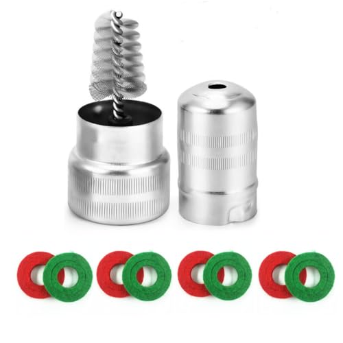 Battery Brush, Battery Cable Cleaner, Dirt Corrosion Brushes, Battery Terminal Anti Corrosion Washers, Car Battery Cleaner Tool with 8Pcs Protector Fibe and 1Pcs Cleaning Brush for Car