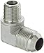 Codo masculino de 90 grados de Eaton 2024-8-12S, grado 37 de JIC