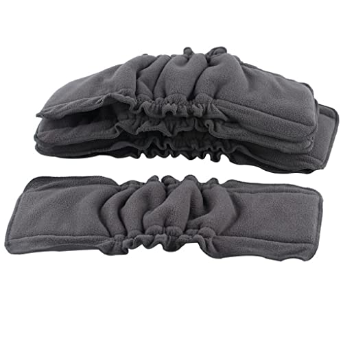 eexuujkl Paquete de 10 pañales de tela para bebé, insertos de pañales, transpirables, cómodos forros , Tipo 3