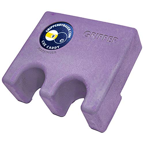Bauer Gripper Slim 2 Cue Caddy (Purple)