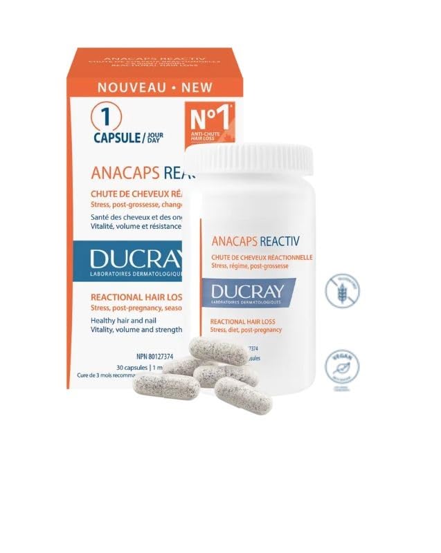 Anacaps Reactive Integratore Alimentare, 3 x 30 Capsule