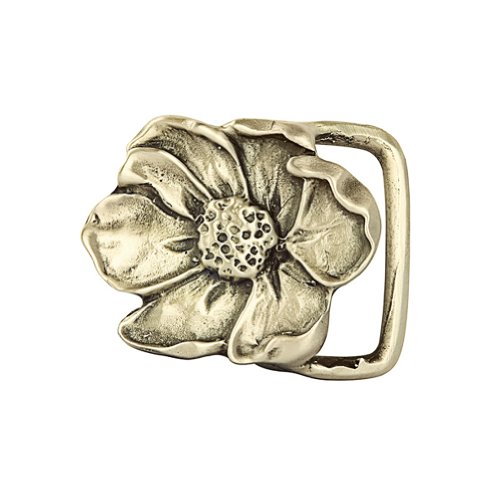 Indiana Metal Craft Blossom Flower Belt Buckle OBM29 IMC-Retail