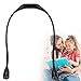 Luz LED de Lectura para Cuello, Haofy Manos Libres Lámpara de Lectura, Recargable Luz de Libro, 4 LED Bombillas, 3 Brillo Ajustable, para Leer en la Cama[Clase de Eficiencia Energética A+]