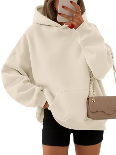 Image of EFAN Women's Hoodies Oversized Sweatshirt Comfort Fleece Sweaters | Cozy Trendy Pullover Hoodies, Sweatshirts with Pockets For Fall & Winter
