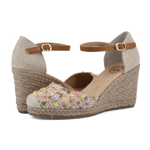Image of WHITE MOUNTAIN Women's Mamba Espadrille Wedge Sandal