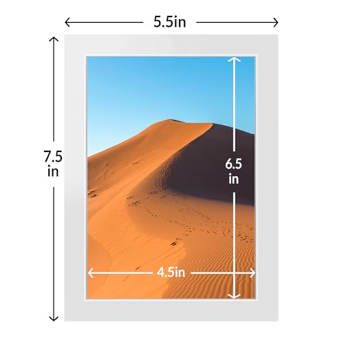 Image of LaVie Home 5x7 Picture Frames Set of 12,Frame for 5x7 Pictures,Photo Frames for Wall Mounting or Table Top Display,White