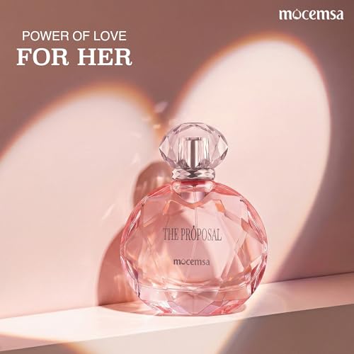 Image of Mocemsa The Proposal For Women Eau De Parfum | Romantic Floral & Fruity Luxury Fragrance | Long-Lasting Premium EDP | Elegant Day-to-Night Perfume for Office & Special Moments | Signature Women's Scent | 110ml