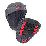 NIKE Alpha Training Grips, Small (Black/Dark Charcoal/Total Crimson)