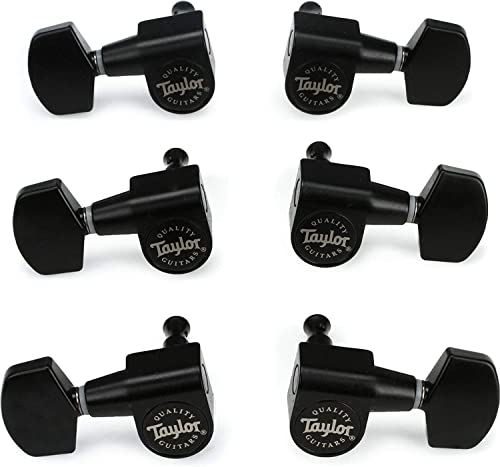 Taylor 6-string Guitar Tuners 1:18 Ratio - Satin Black
