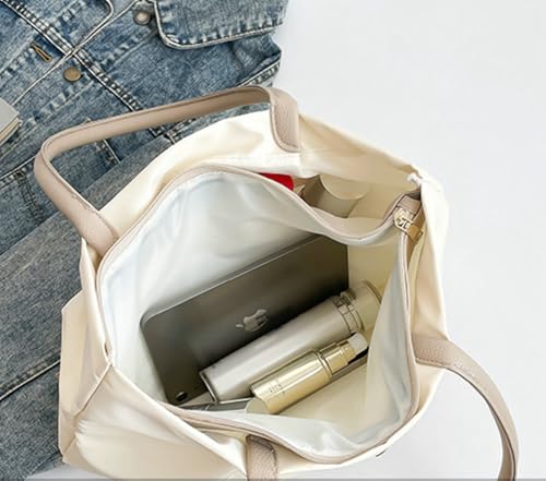 Slouchy Nylon Multiple Pockets Tote Bag Women Trendy Underarm Shoulder Hobo Bags Crossbody Purse Satchel Tote Handbag3