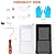 PinStone 12pcs Paint Roller Kit - 4 Inch High Density Foam Small Paint Roller Kit with Special Caved-in and Double-Rounded Foam for Painting Walls, Cabinet, Door, Touch up