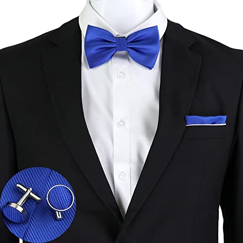 Set de corbata de moño y accesorios de poliéster para fiesta miniatura 3