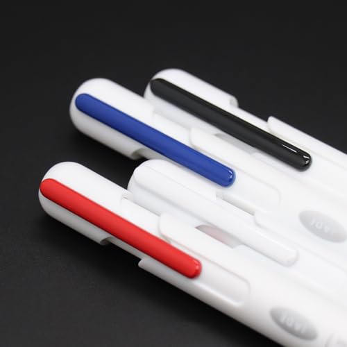 Bolígrafos retráctiles DUNBONG set 6 puntas 0.5mm miniatura 4