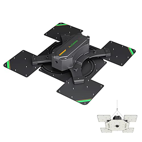 ACEFARMER Adjustable LED Grow Light with 3144pcs Diodes, Driver Dimmable Lights True Full Spectrum with Extensible Panel, Versatile Grow Lamp for Veg & Bloom Indoor Growing 2x2 to 5x5 Grow Tent