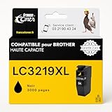 COMPATIBILITÉ TOTALE : Remplace les cartouches Brother LC3219 et s’utilise parfaitement avec de nombreux modèles Brother MFC-J suivantes : Série 5330 / 5335 : MFC-J5330, J5330DW, J5330DW XL, J5335, J5335DW, J5335DWF - Série 5730 / 5830 / 5930 : MFC-J5730, J5730DW, J5830DW, J5930, J5930DW - Série 6530 / 6535 : MFC-J6530, J6530DW, J6530DW2, J6535DW, J6535DW XL - Série 6730 : MFC-J6730DW - Série 6930 / 6935 : MFC-J6930, J6930DW, J6935, J6935DW, J6935DWF