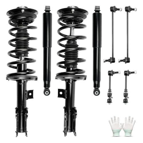 Image of PHILTOP Front /Rear Strut Shock Sway Bars End Links for Equinox,Terrain,8pcs | Replace OE 172526,172527,for 2011-2017 Equinox,2011-2017 Terrain,2008-2009 Torrent 3.6L Amortiguadores