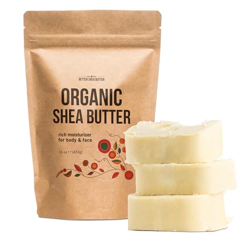 Organic Shea Butter Raw Unrefined | Pure African Shea Butter for ...