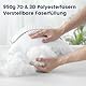 BedStory kopfkissen 40x80 mit abziehbarem Bezug,Verstellbare Faserfüllung Hotel Kissen mit reißverschluss, 2er Set Kissen aus 950g x 2 mikrofaser, Waschbares nackenkissen für Allergiker
