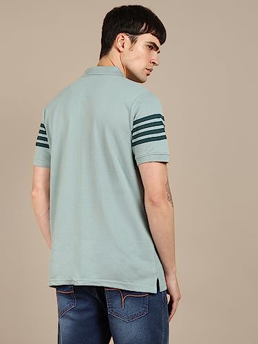 Image of Dennis Lingo Men Cotton Slim Fit Polo Half Sleeve T-Shirt