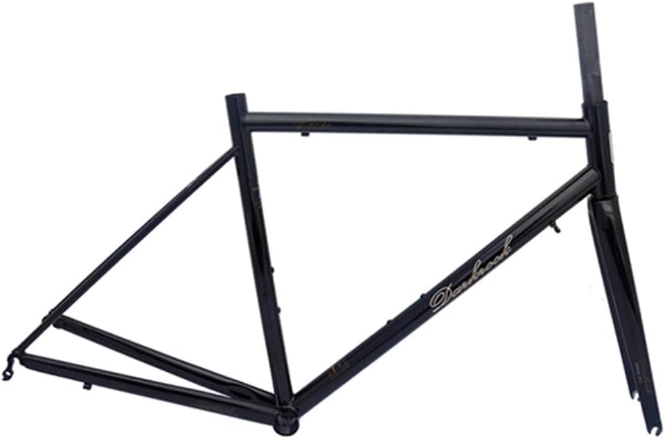 47 50 53 56cm Road Bike Frameset 700C*23/25C Cr-Mo Steel Frame C Brake Bike Frame Quick Release 100/130mm(Blue,53cm)
