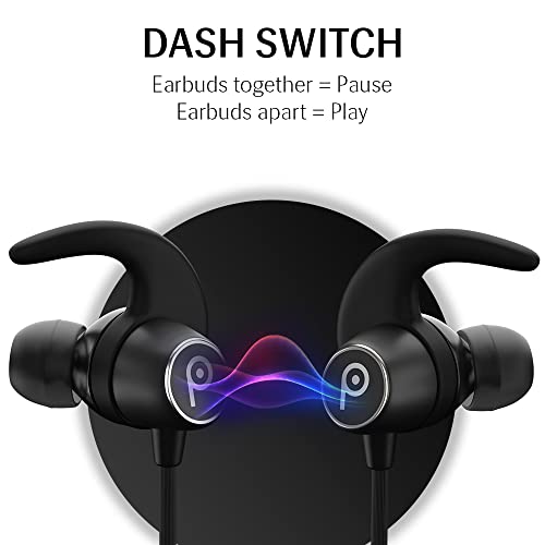 Image of Lava Probuds N11 Bluetooth Neckband with Dash Switch & 42 hrs Playtime, Quick Charge Technology(10min = 13hrs), IPX6 Rating, 12 mm Drivers and Pro Game Mode(Panther Black)