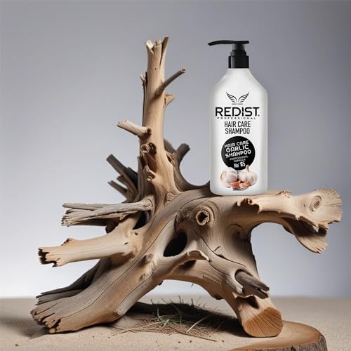 Redist Garlic Hair Care Shampoo 1000ml | - mit Knoblauch | Intensiv reparierende Haarkur | Anti Haarausfall Frauen & Männer | sprödes-trockenes-strapaziertes| Sarimsak Sampuan