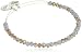 Alex and Ani Brilliance Bead Milky Way Light Blue/Shinny Silver Bracelet