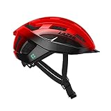 LAZER Codax KinetiCore Bike Helmet, Bicycling Gear for Adults, Men & Women’s Cycling Head Gear, Red Black, One Size