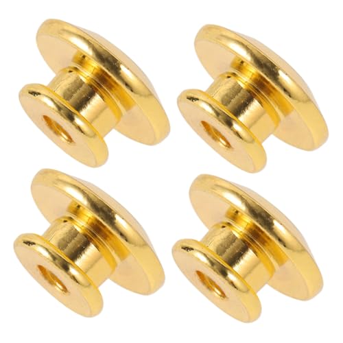 HANABASS Guitar Parts 4pcs Metal Strap Buckle Locks Locking Buttons for Guitar Straps