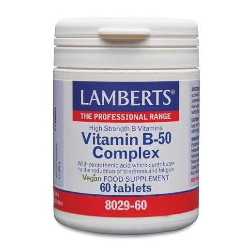 Lamberts Vitamina B-50 Complex - 60 Tabletas