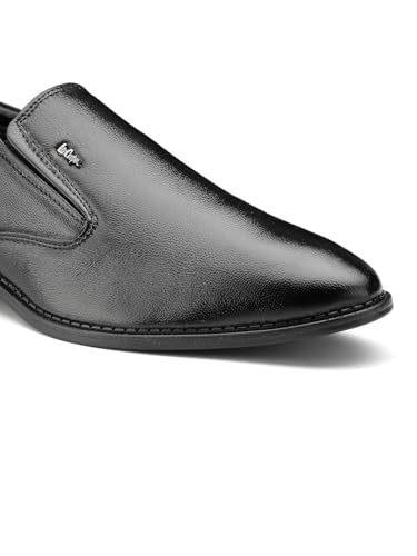 Image of Lee Cooper LC1474E2R Men's Lightweight Leather Shoes | Comfortable, Stylish Slip-On Formal Footwear for Office, Business