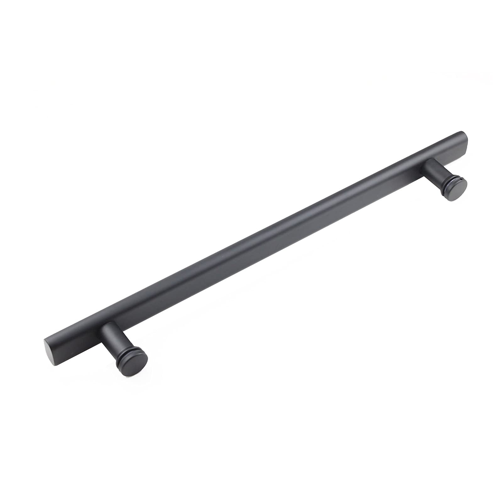 Mtadsbkfp Black Centres Shower Door Handle, Shower Door Glass Pull Handle Single Sided 304 Stainless Steel Multiple Sizes(440Mm)