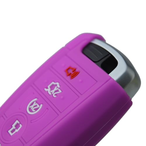 Image of Silicone Key Fob Cover for Ford F150 Mustang Explorer Expedition Escape Edge Bronco Transit Maverick and Lincoln Navigator Nautilus Aviator Corsair