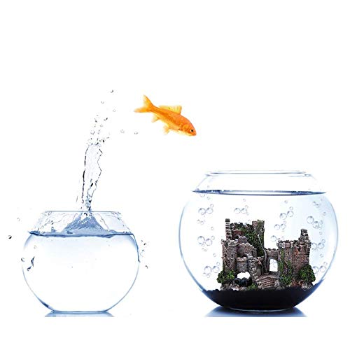 Ornamento Marino dell'acquario del carro Armato di Pesce Artificiale Casa in Resina Nascondi Decorazioni della Grotta del Castello - Image 7