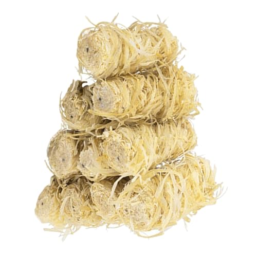 POPETPOP Portable Roll Firelighters 32 Pack Quick Safe Fire Starters for Outdoor Activities